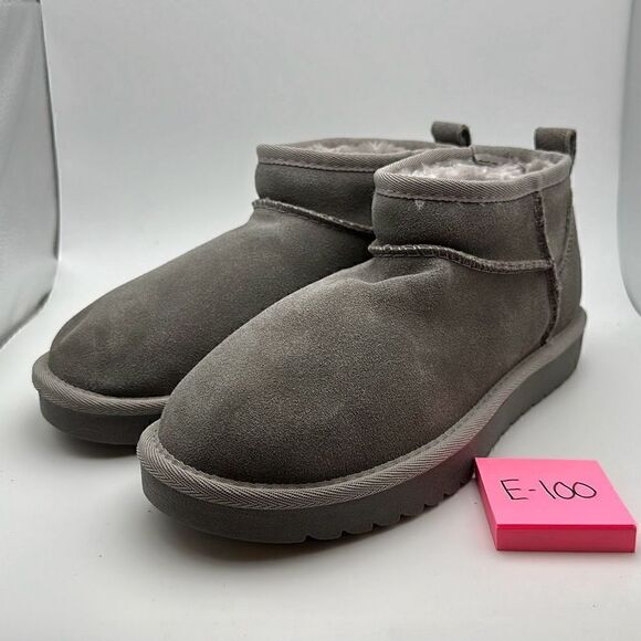 CUSHIONAIRE Women's pull on boot 7.5 GRAY - Picture 3 of 7